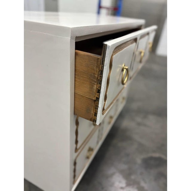 Hollywood Regency Dorothy Draper Heritage Style Espana Dresser/Chest For Sale - Image 9 of 12