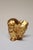 1950s Freeman McFarlin Potteries of California gilded ceramic owl with spread wings designed by Maynard Anthony Freeman....