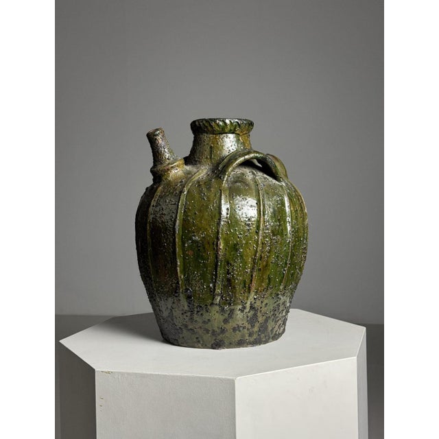 Green French Jug, 18th Century For Sale - Image 8 of 15