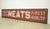 Traditional Reclaimed Kosher Meats Marty Supreme Movie Prop Sign For Sale - Image 3 of 8