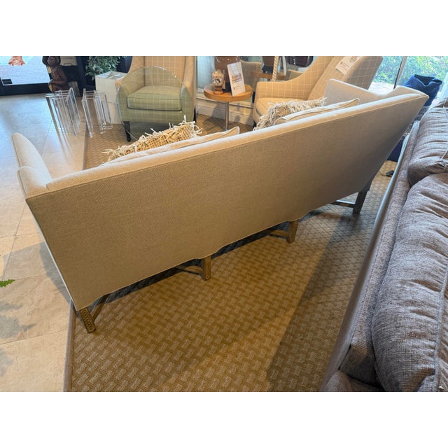 Early 21st Century Dennis & Leen Gainsborough Sofa With Interlocking X-Stretcher Base For Sale - Image 5 of 11