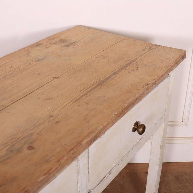 English Painted Dresser Base For Sale - Image 9 of 11