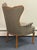 1990s Late 20th Century Upholstered Wingback French Chair For Sale - Image 5 of 10