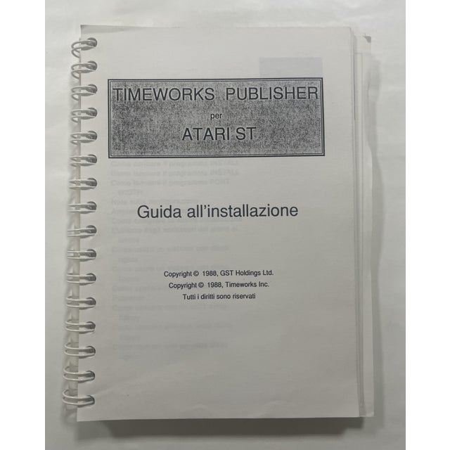 American Atari ST1040 Monochrome Monitor and Mouse, 1980s, Set of 3 For Sale - Image 14 of 18