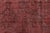 Pink Tabriz Runner 2’5” X 12’3” Pink Wool Vintage Overdyed Hand-Knotted Rug For Sale - Image 8 of 13