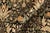 Boho Chic 1990's Pak-Persian Black/Green Wool Rug - 4'0'' X 5'11'' For Sale In New York - Image 6 of 9