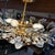 Gold Vienna Full Spectrum Brielle Semi Flush-Mount For Sale - Image 8 of 12