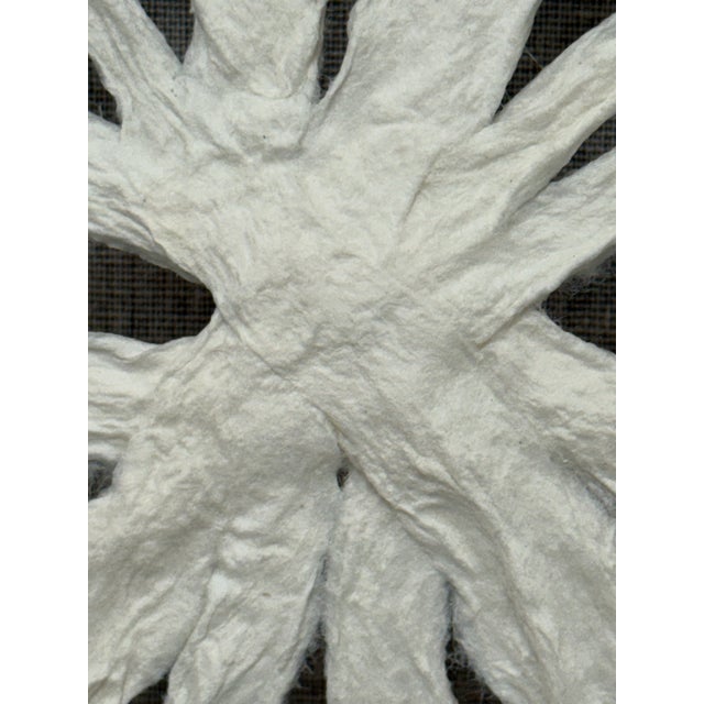 World Market Rice Paper Flower Chain Link Cuts Shadow Box Wall Art For Sale - Image 10 of 12