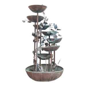 Vintage Multilevel Copper Fountain