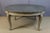 Oval dining table that extends from its closed position with three leaves (1.50m closed x 1.30m and 2.90m x 1.30m at its...