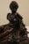 Small Bronze Renaissance Style Statue, Marble Base For Sale - Image 10 of 13