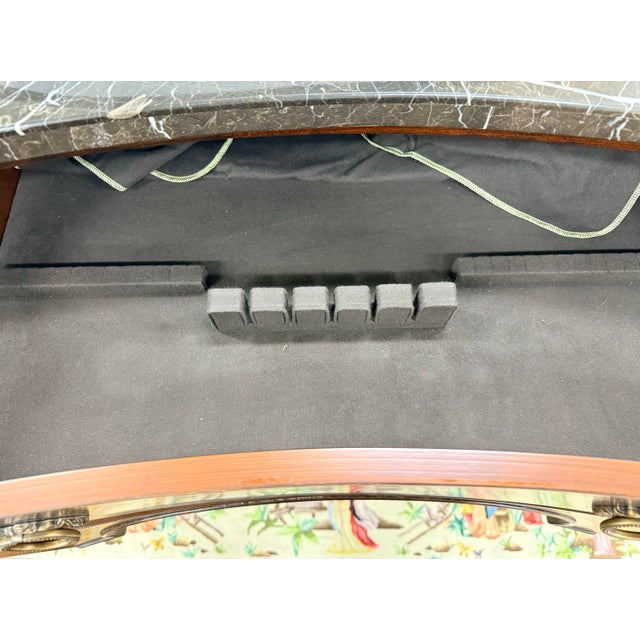 Drexel Mahogany Marbletop Sideboard Credenza Buffet For Sale - Image 10 of 12