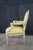 Yellow 2 Late 20th Century Minton Spidell Neoclassical George III Style Balloon Back Open Arm Chairs Pair For Sale - Image 8 of 18