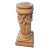 French Style Painted Wood Pedestal For Sale