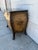 Late 20th Century Vintage Louis XV Style Floral Painted Bombe Chest of Drawers With Black Top For Sale - Image 5 of 12