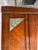 1920s Art Deco Oak Wardrobe with Mirror and Carved Details, 1920s For Sale - Image 5 of 14