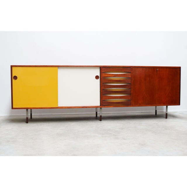 Arne Vodder Model 29A Triennale Sideboard in Teak by Arne Vodder for Sibast, Denmark, 1958 For Sale - Image 4 of 16