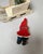 1940s Vintage German Putz Santa in Snowy Sleigh With Bottle Brush Tree For Sale - Image 12 of 15