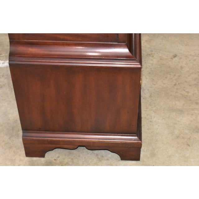 Henkel Harris Mahogany Chippendale Display Cabinet Style 2301 For Sale In Columbus - Image 6 of 16