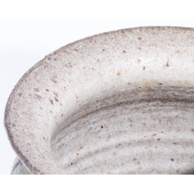 1970s 1972 Signed Studio Pottery Vase For Sale - Image 5 of 7
