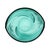 Vintage Turquoise Blue Glass Vase from Luminarc France, 1980s For Sale - Image 3 of 12
