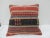 Handwoven Striped Embroidered Turkish Kilim Pillow Cover For Sale - Image 4 of 4