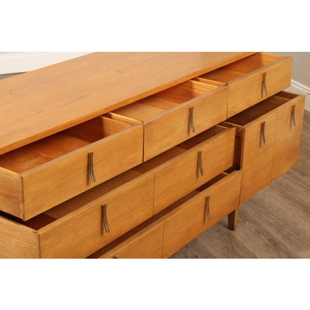 Mid Century Modern Walnut Dresser For Sale - Image 4 of 18
