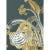 2020s Luxury Venetian Floreal Gold-Leaf Murano Glass Chandelier — Hand-Blown For Sale - Image 5 of 6