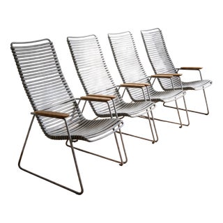 Click System Sunbeds, Set of 4 For Sale