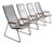 Click System Sunbeds, Set of 4 For Sale