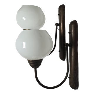 Vintage Art Deco Wall Lamps, Poland, 1950s, Set of 2 For Sale