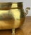 Gold Vintage Style Brass Jardiniere with Handles For Sale - Image 8 of 18