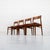 Dining Chairs by Henning Kjaernulf for Korup Stolefabrik, 1960s, Set of 4 For Sale - Image 4 of 18