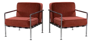 Lounge Chairs from B&B Italia, Set of 2