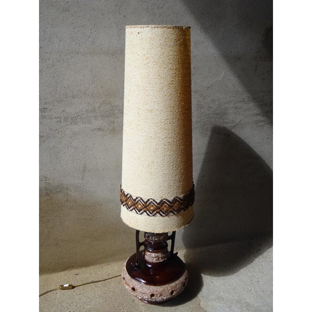 Large Vintage Floor Lamp in Ceramic, 1960s For Sale - Image 13 of 13