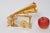 Metal Handcrafted Golden First Gramophone by Emil Berliner, Germany, 1887 For Sale - Image 7 of 18