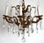 Palwa Brass Lead Crystal Six Liight Chandelier 6 Lights from Palwa, 1960s, in Very Good conditions. Designed 1960 to 1969...
