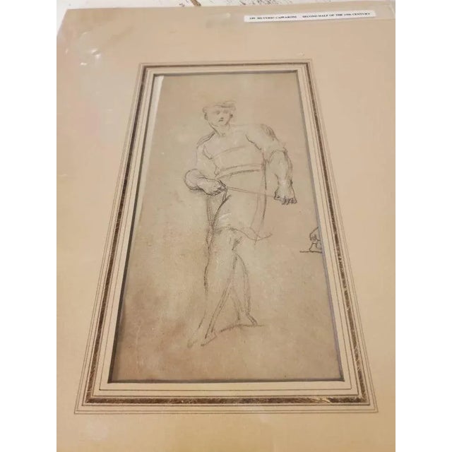 Italian Silverio Capparoni Italian School Drawing on Paper For Sale - Image 3 of 9