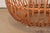 Brown Franco Albini Mid-Century Organic Modern Italian Rattan Pouf Ottoman For Sale - Image 8 of 9