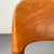 Teak Model 75 Chairs with Paper Cord Weave by Niels Otto Møller for JL Møllers Mobelfabrik, Set of 4 For Sale - Image 11 of 18