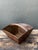Vintage Hand Made Wooden Basket For Sale - Image 4 of 12