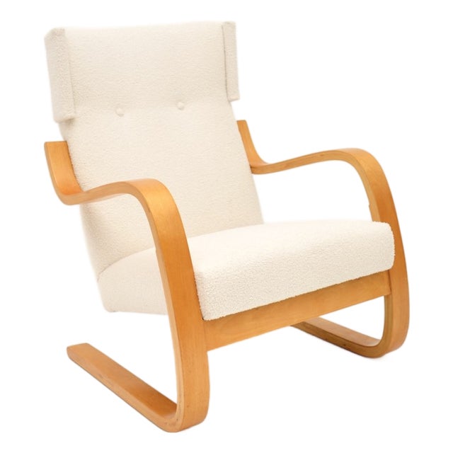 Vintage Model 401 Chair attributed to Alvar Aalto for Artek, 1970s For Sale