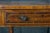 Antique Early 19th C. Regency Flame Mahogany Lyre Base Drop Leaf Sofa Table Desk For Sale - Image 4 of 16