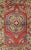 Tribal Vintage Turkish Oushak Rug in Red, Blue, and Green With Decorative Medallion For Sale - Image 3 of 7