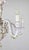 Italian Porcelain Chandelier from Capodimonte For Sale - Image 3 of 6