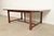 Farmhouse Ralph Lauren English Provincial Carved Walnut Harvest Farmhouse Dining Table For Sale - Image 3 of 12