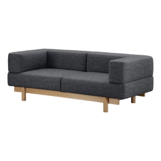 Dark Grey Alchemist 2-Seater Sofa by etc.etc. For Emko For Sale