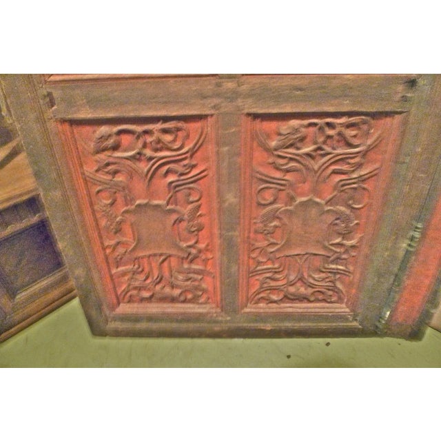 19th Century French 19th Century Louis XVI Style Hand-Carved Door For Sale - Image 5 of 13