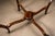 Wood Circular Coffee Table in Caviúna Wood & Glass by Giuseppe Scapinelli, Brazil, 1950s For Sale - Image 7 of 18