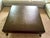Modern B&b Italia Brown Leather Ottoman 4'x 4' Vintage 1999 For Sale - Image 3 of 5